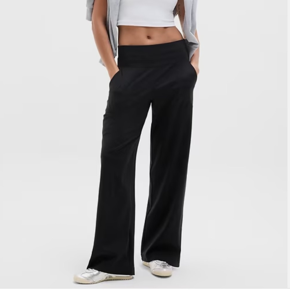 NWOT Athleta Venice Black Wide-Leg Pants XS